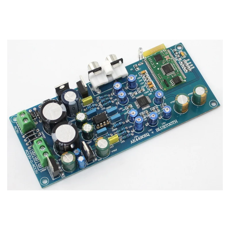 KYYSLB Amplifier Bluetooth 4.0 AK4490 LME49720 I2S Enthusiast Grade Amplificador Decoder Board Within 13 Meters