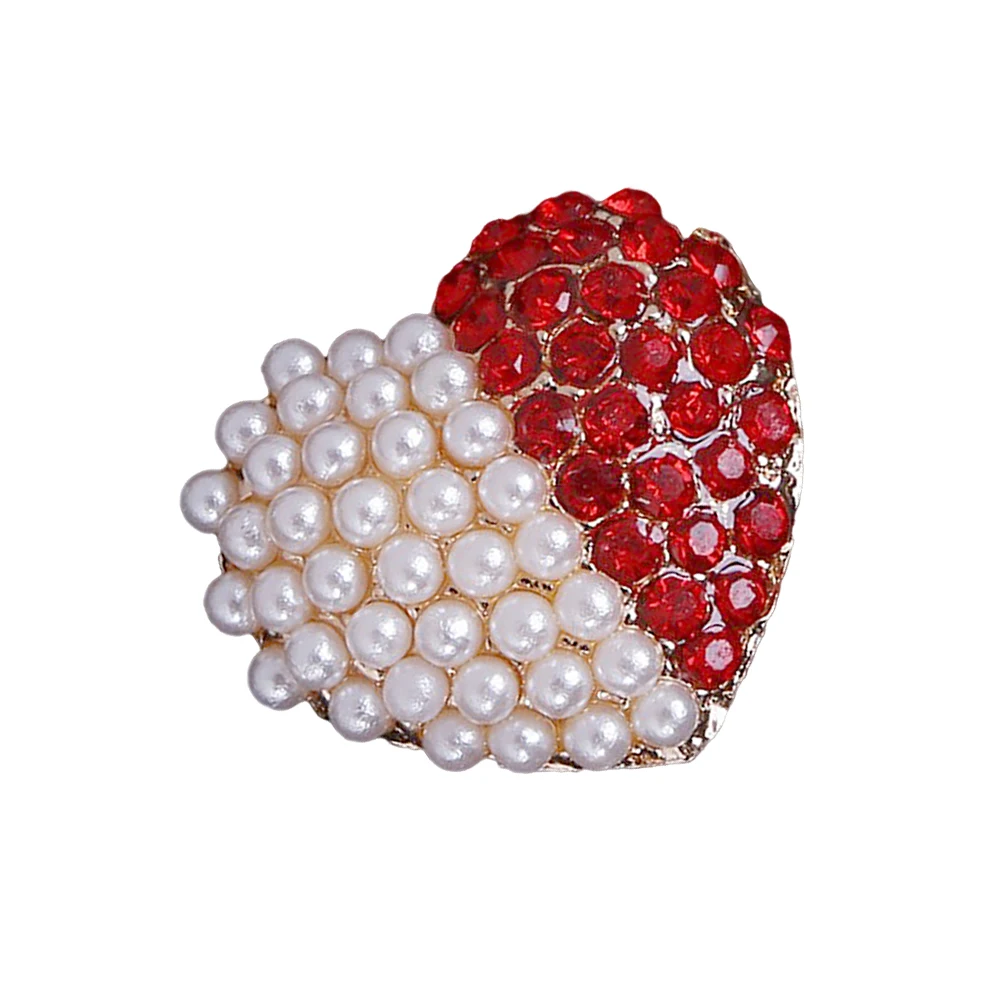 

Aromatherapy Car Air Vent Diffuser Heart Shape Pearls Rhinestone Decor Safe Durable Mini Freshener Car Perfume Solid
