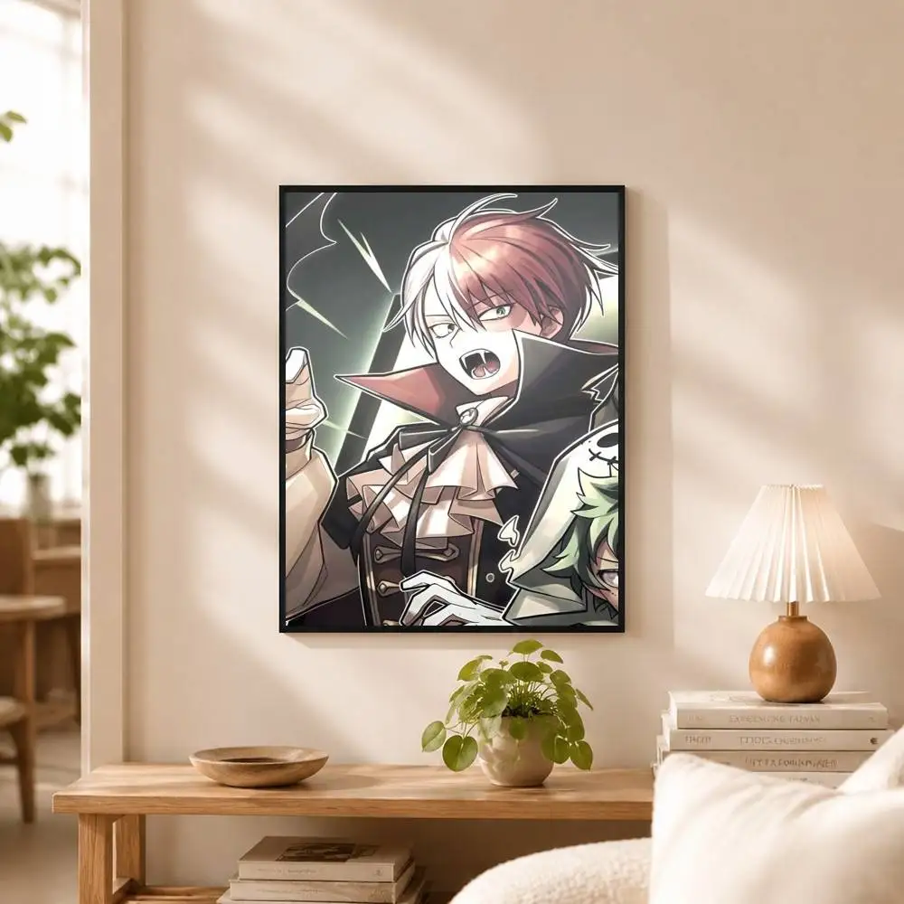 My Hero Academia Shoto Todoroki Poster High Quality Dorm Living Room Aesthetic Wall Decoration Painting Stickers Gift