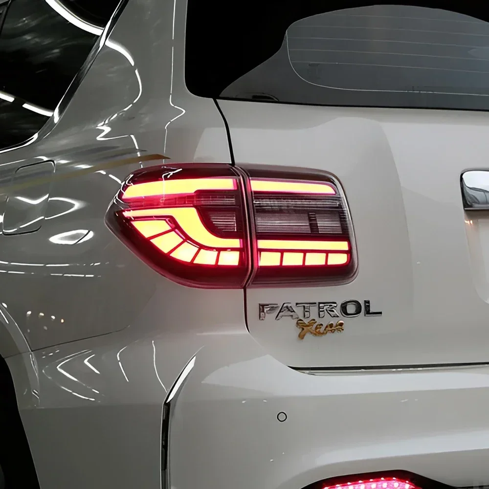 

Upgraded Car Taillights Assembly for Nissan Patrol Y61 Y62 2008-2019 Auto Back Lamps Led Dynamic Streamer Light Accessories