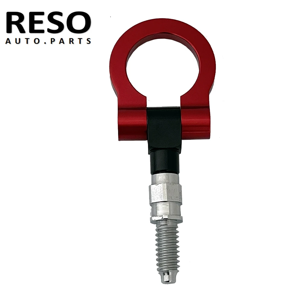 

RESO Universal Front Rear Bumper Ring Screw Racing Tow Hook Bar For BMW European Car Trailer