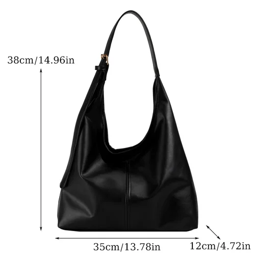 Imagen 2 del producto Nuevo Bolso de mano con conocimiento de embarque, bolso de hombro para mujer, bolso grande retro simple, bolso de mano
