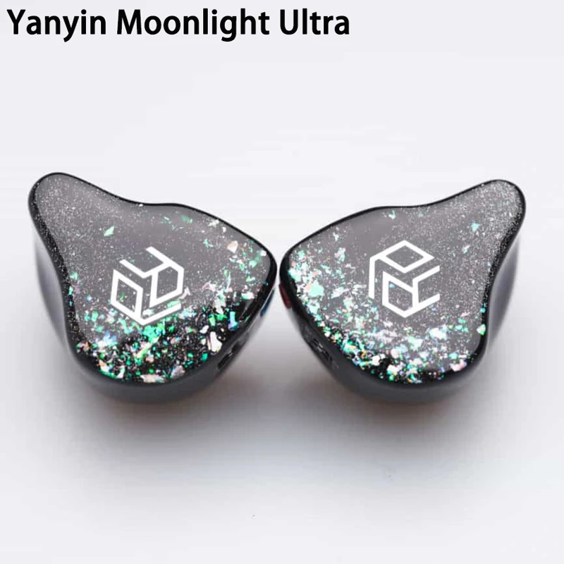 Yanyin Moonlight Ultra 4EST + 4BA + 1 Dynamic Driver Tribrid HiFi In-ear Earphones