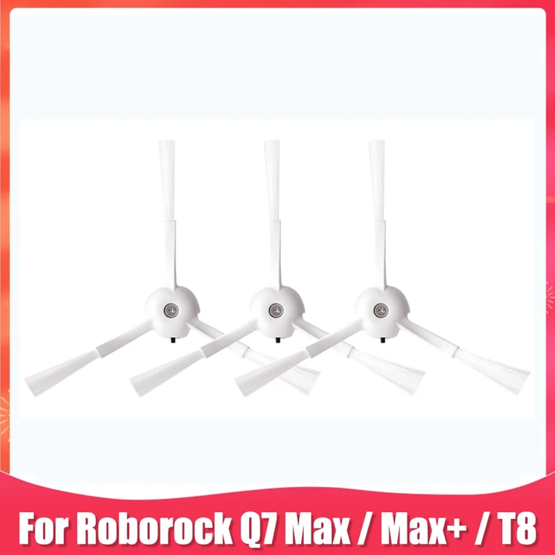 Сменные аксессуары для боковой щетки для Xiaomi Roborock Q7 Max/Max+/T8, запасные части для робота-пылесоса