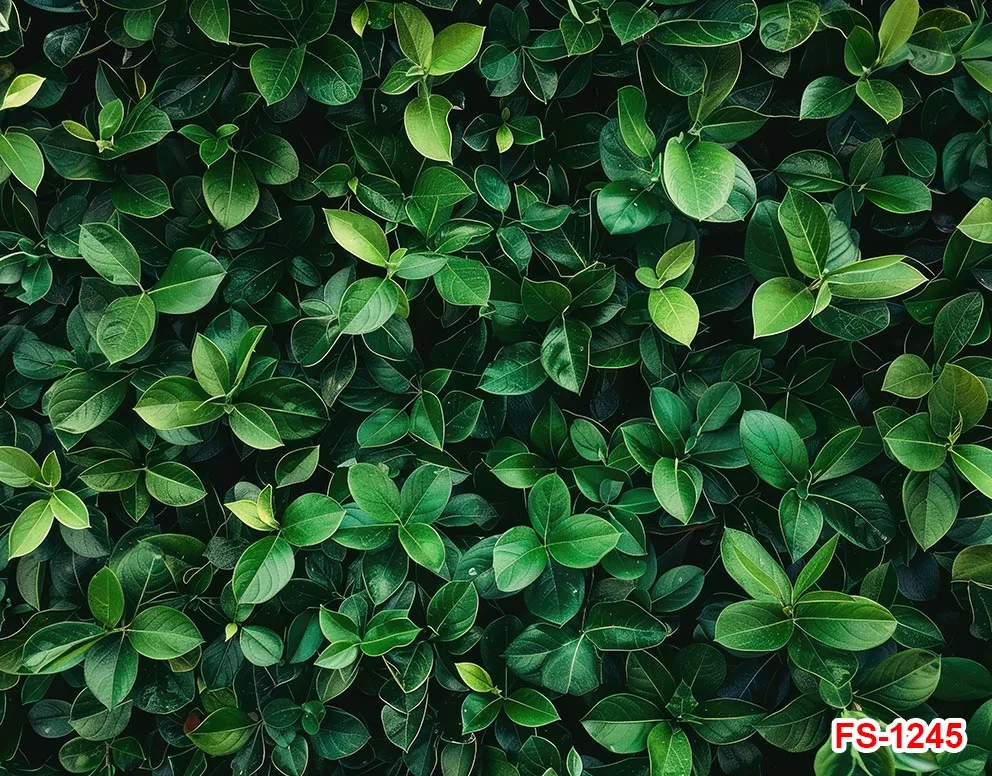 Зеленые листья природный пейзаж фоны для фотосъемки новорожденных детей декорация Весенняя стена фотография баннер реквизит