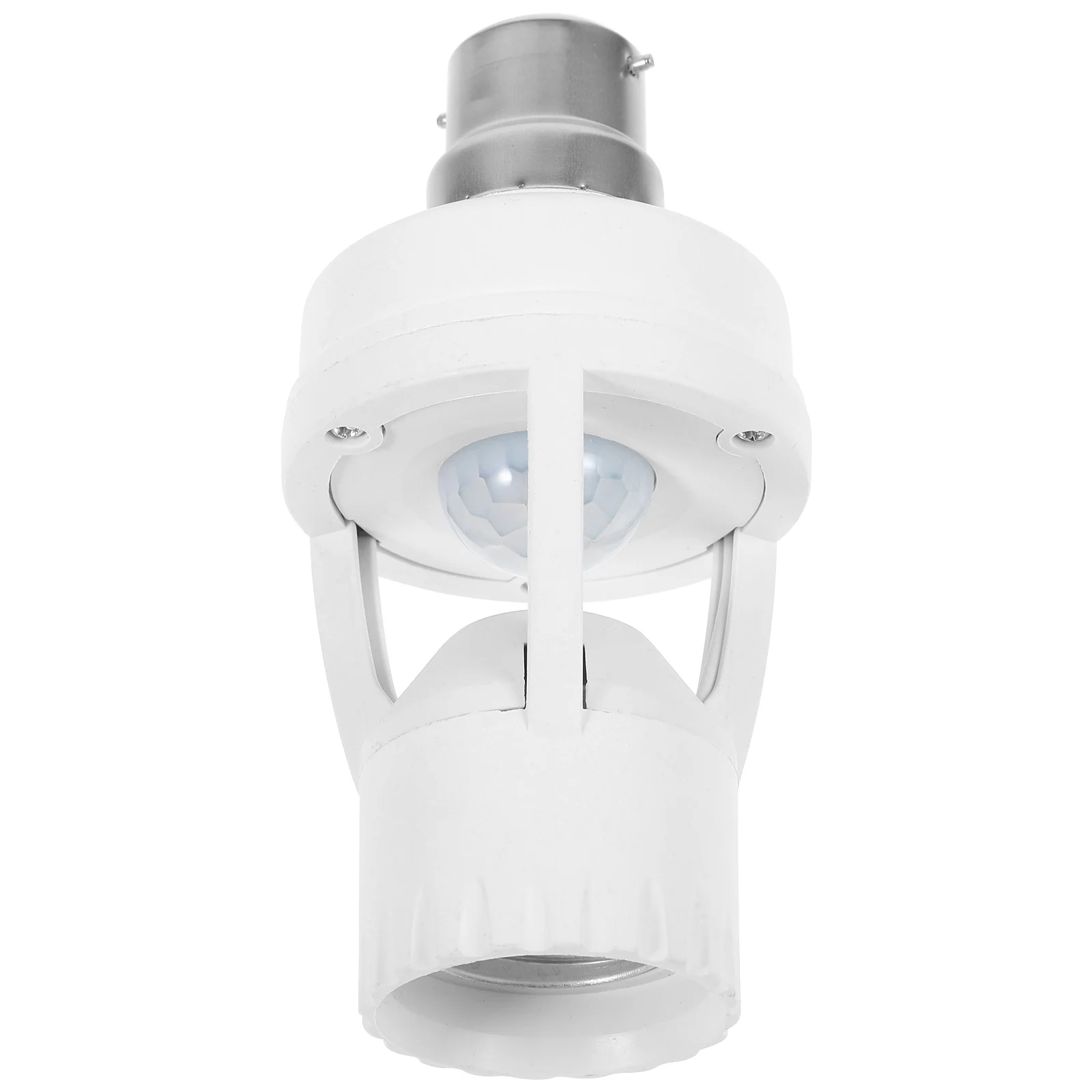 

OATIPHO to E27 Adapter Lamp Holder Converter for LED Bulbs Motion Sensor Lights Edison Screw Base Plug White