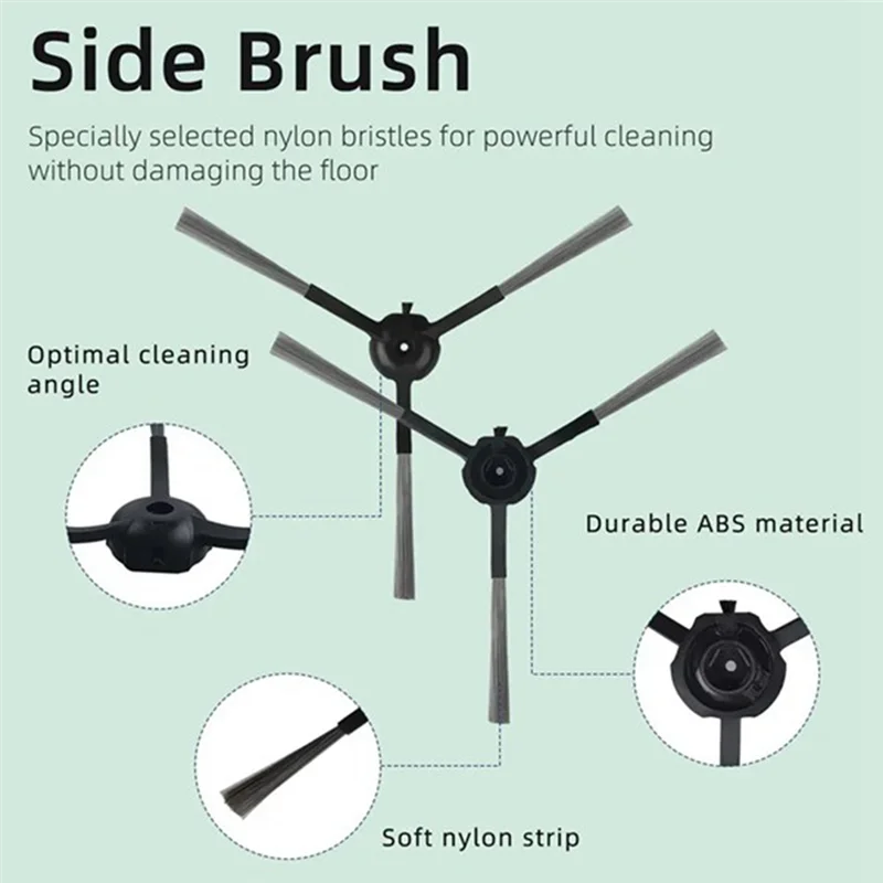 

A63K-13PCS Accessories Kit For Imou L11 L11 Pro Robot Vacuum Cleaner Main Side Brush Hepa Filter Mop Cloth Dust Bag