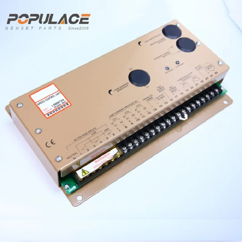 Lsm672n Generator Set Accessoire Belasting Distributeur Parallelle Machine Board Load Distributeur Elektronische Snelheidscontrole Controller