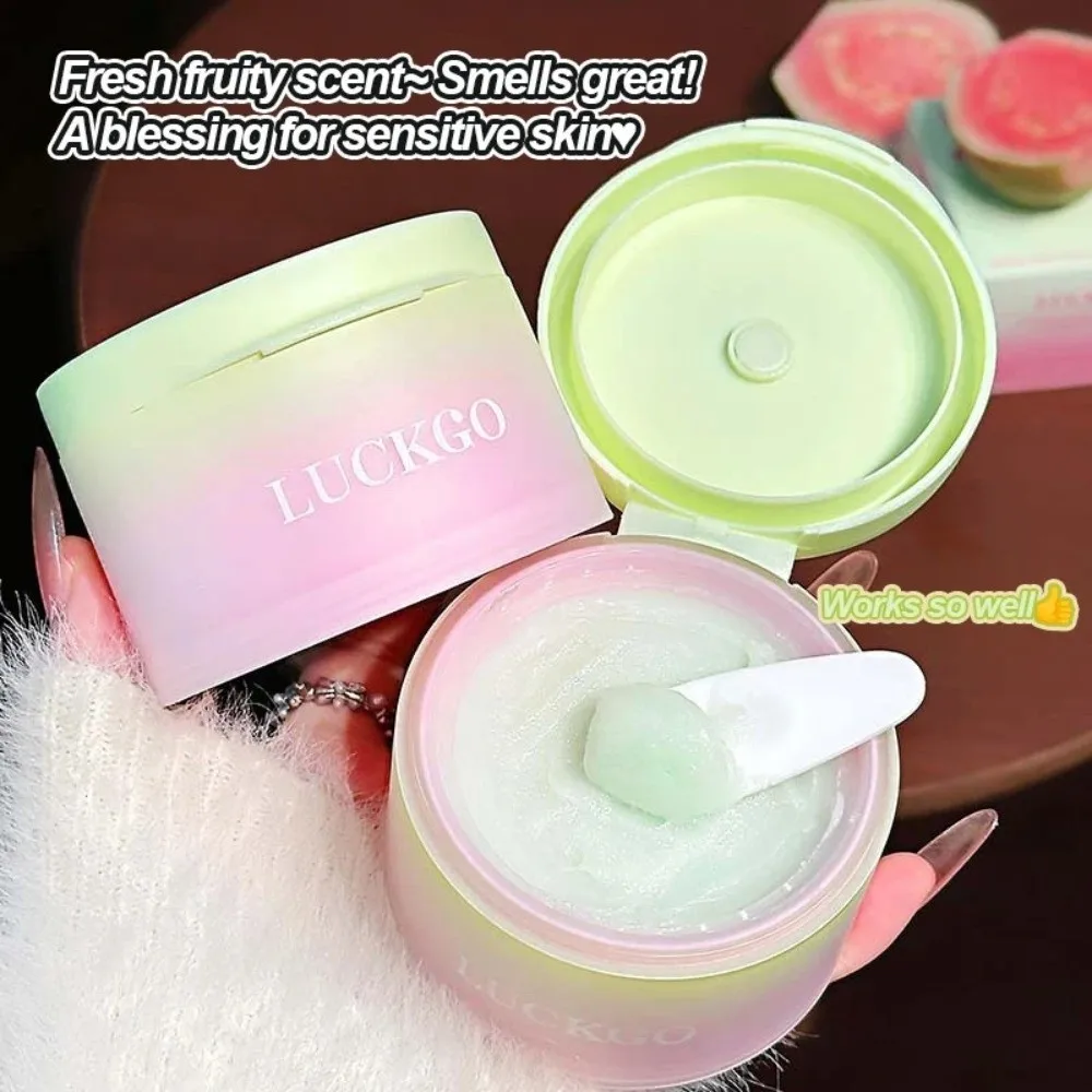 Oil-Based Formula Guava Cleansing Balm Deep Cleanse Non-Irritating to Eyes Creamy Makeup Remover Potato Mud Texture