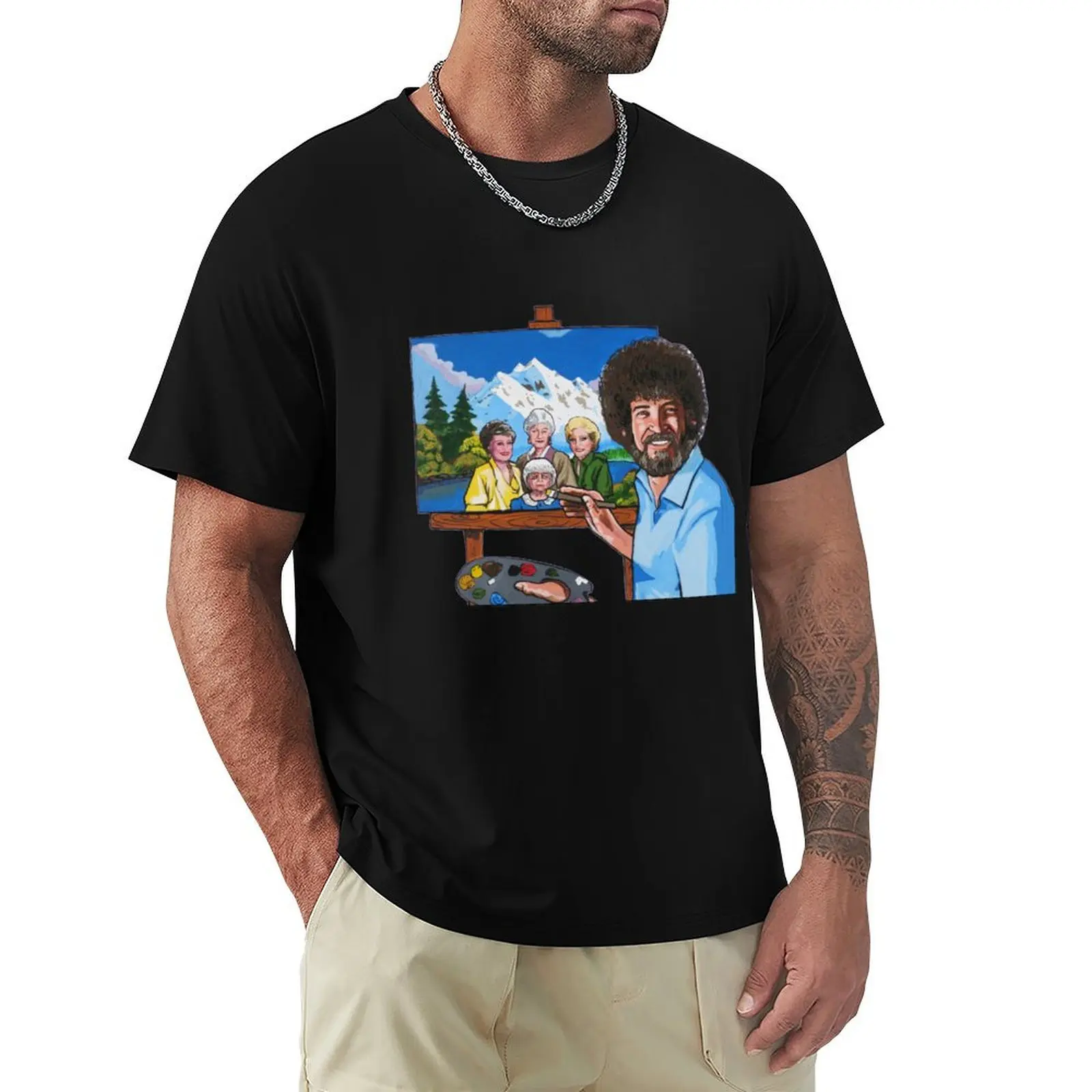 

The-Golden-Girls-get-Their-Portrait-Painted-Shirt T-Shirt Aesthetic clothing customizeds Clothing shirts men graphic
