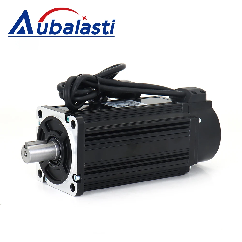 Aubalasti 730W AC Servo Motor Driver Kits 3.5N.m 2000RPM 80ST-M03520+AASD 15A Complete Motor Kits for CNC Router