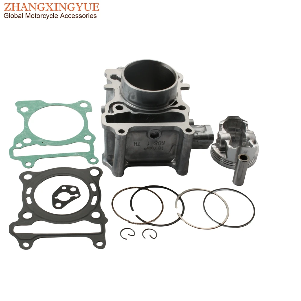 Scooter 60mm Cylinder Block Kit For Honda PCX 160 Vario 160cc 12100-K1Z-T00 4T Engine Parts