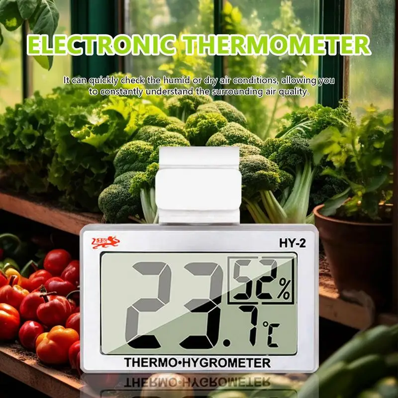 Lizard Tank Temperature Gauge Electronic Temperature Meter Stylish Appearance Temperature Testing Tool For Lizard Breeding Box