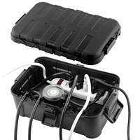 Restmo Large Outdoor Electrical Box Waterproof Shield Covers Durable Outdoor Extension Cord Protector for Wire/Power Strip/Plug