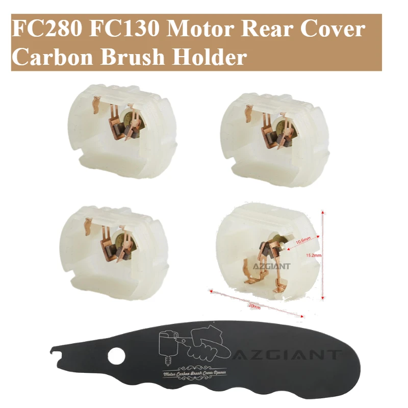 

Car Parts Carbon Brush Holder Electric Motor Rear Bearing Cover End Cap Door Lock Rearview Mirror Fold Disassembly Tool 4-100pcs