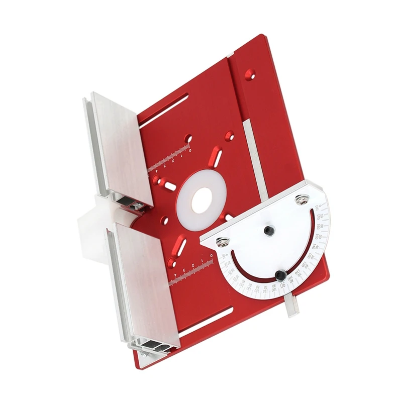 Aluminium Router Tisch Einsatz platte Jigs Router Tisch multifunktion ale Trimmer Gravier maschine