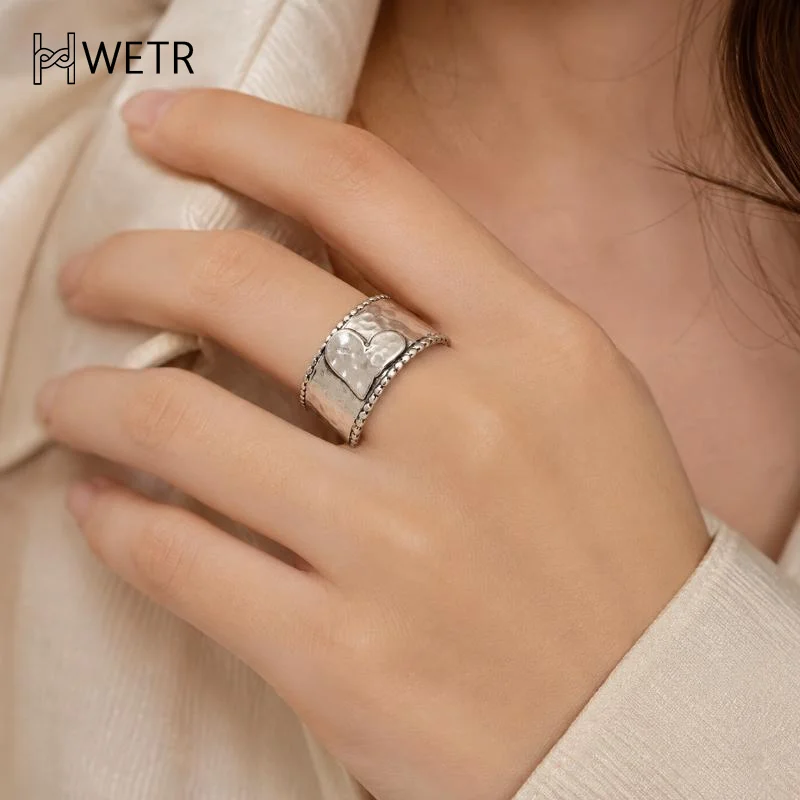 Irregular Gold Rings for Women Unique Ruins Design Non-irritating Fashion Finger Accessories for Casual Office Party