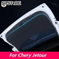 For Chery Jetour x70 x70s x70m X70plus x70 coupe Car Trunk Sticker Tailbox Guard Rear Door  Protection Tailgate Scratch Sticker