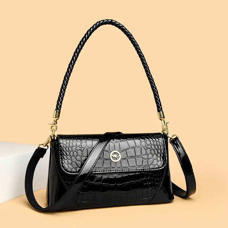 

Women's Fashion PU Leather Shoulder Bags High-quality Crossbody Handbags Purse Tote Bag for Ladies Girls Office School Shopping