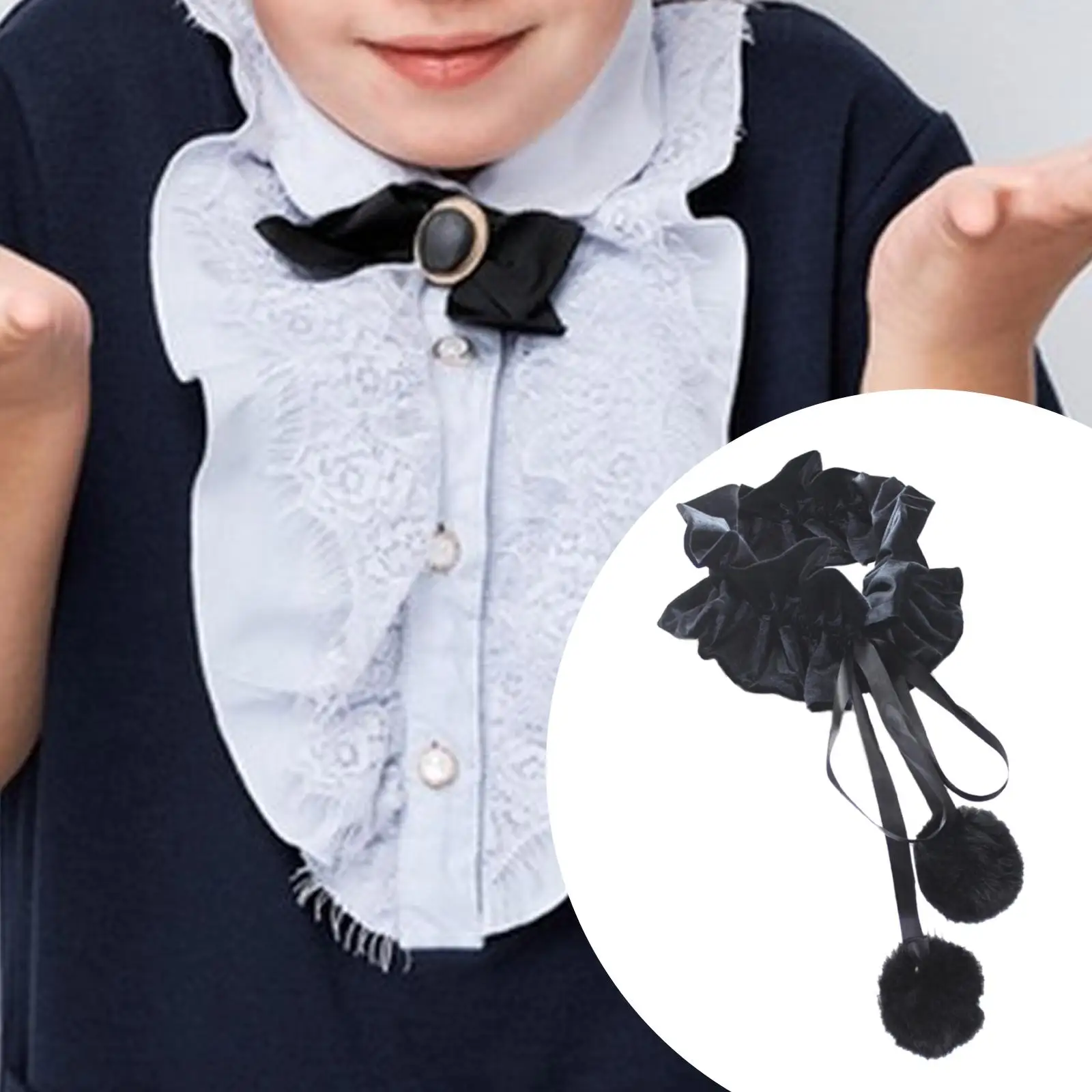 

Плиссированный воротник с рюшами, съемное средневековое колье, искусственный воротник, воротник на шею для нарядного платья, сценического выступления