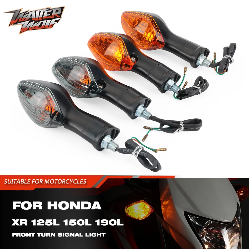 

E4 XR 125L 150L 190L Front Turn Signal Indicator Light Lamp For Honda XR125L XR150L XR190L 2014-2024 Motocross Flasher Blinker