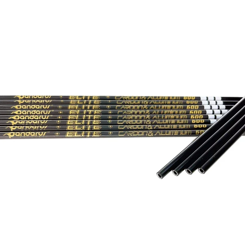 

12pcs Pandarus ELITE ID3.2mm X10 Carbon Aluminum Arrow Shaft NOT Included Arrow Vanes Spine350-1000 Archery DIY