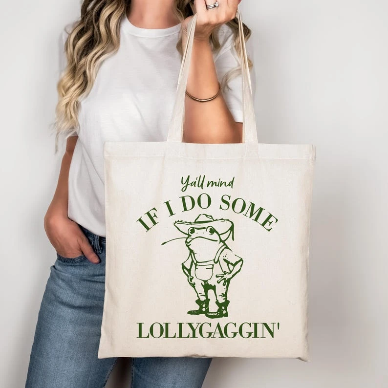 Vintage-Style Everyday Tote Bag | Fun 