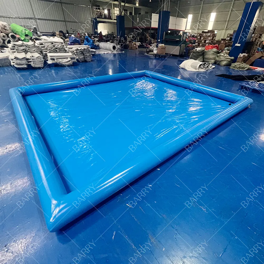 

Outdoor Inflatable Car Wash Mat Garage Floor Mat for Car Cleaning, Portable Inflatable Water Containment Collector Car Mat