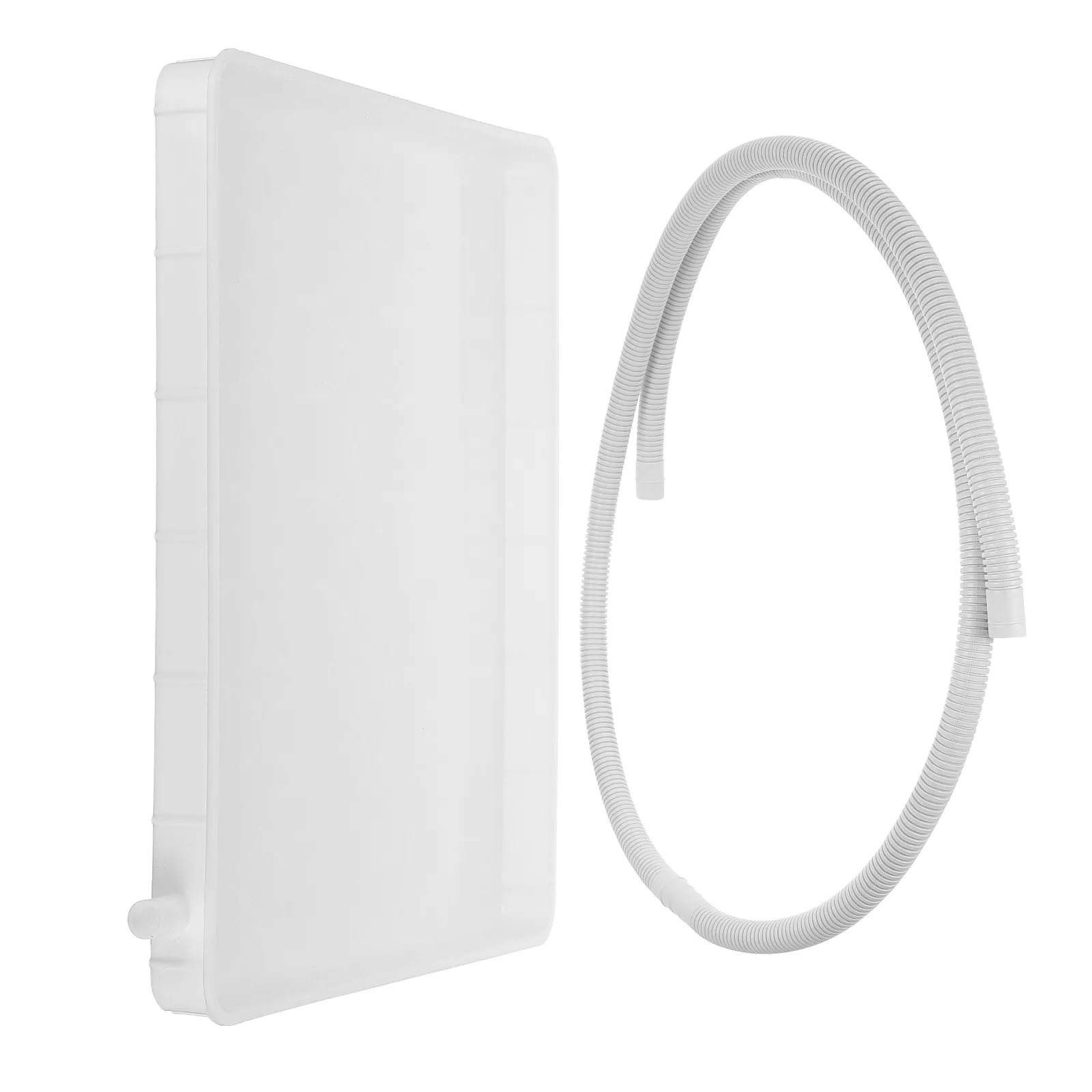 Conditioning Condensate Drain Pan For Air Conditioner Drip Tray With Drain Hole & 2m Hose Water