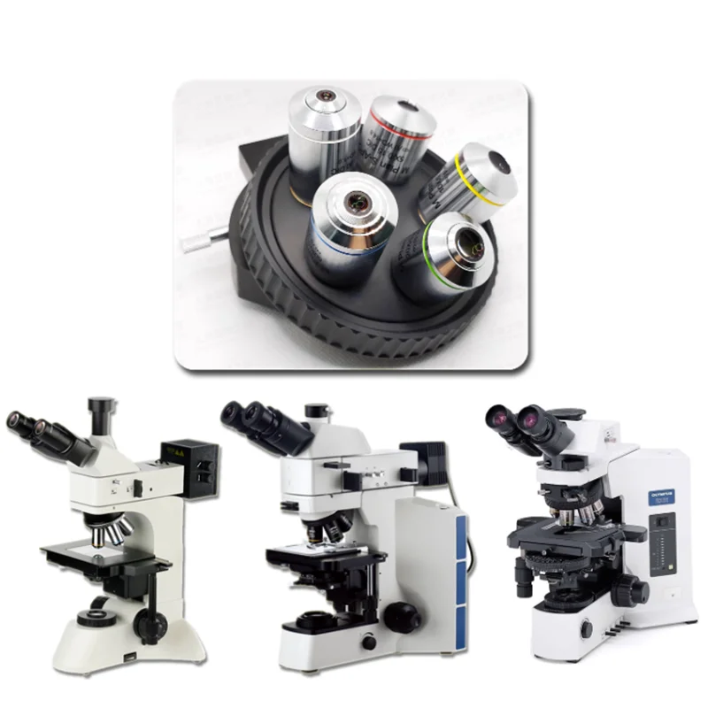 High Resolution Metallographic Plan Semi-apochromatic Infinity Objective Long Working Distance DIC Differential  Interference