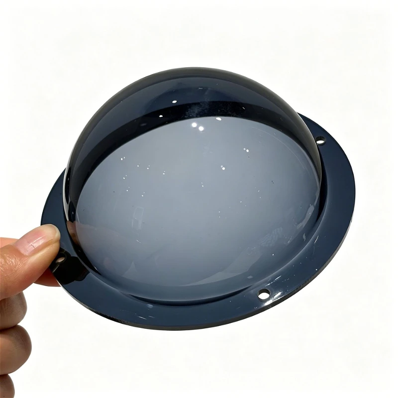 1PCS Smoked Acrylic Dome Cover for CCTV Camera Hemisphere Replacement Protective Shell Security Camera Outer Cover Dia 50-220mm