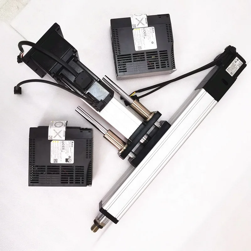 60000n Linear Actuator With Servo Motor And Servo Driver HMI Control