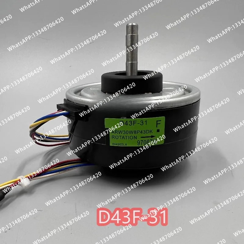 Ventilador de Flujo Axial para Aire Acondicionado, Motor DC D43F-31, Motor ARW30R8P43DA (1 Unidad)