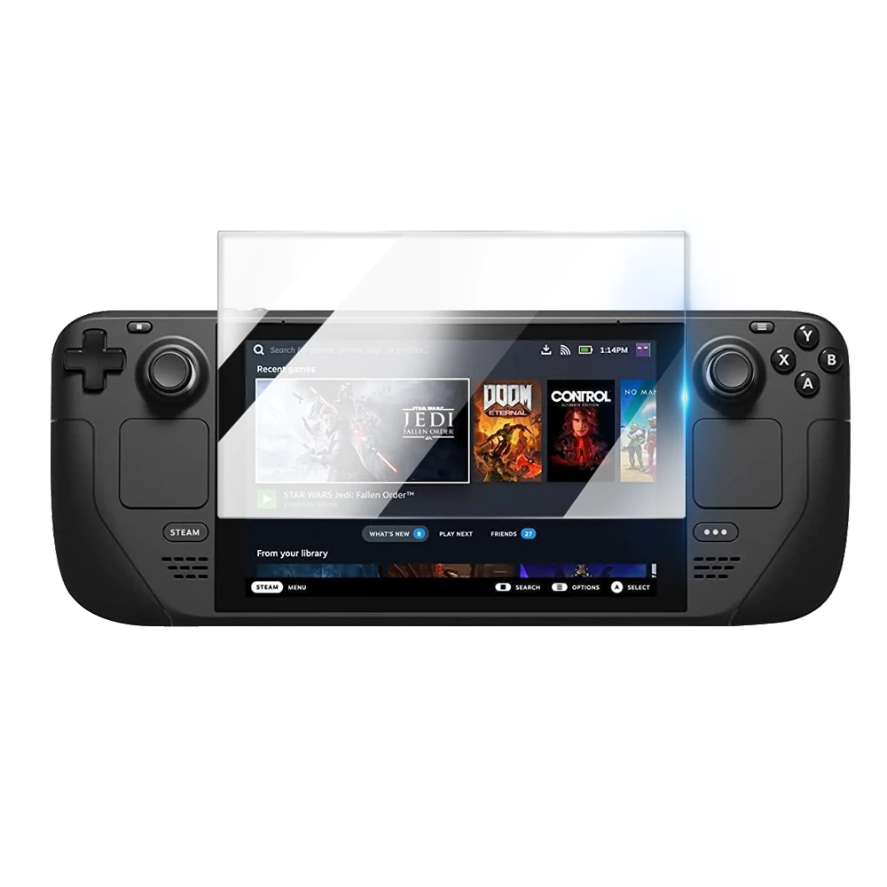 1/3 Stück Schutzglas gehärtetes Glas Displayschutzfolie für Ventil Steam Deck Steamdeck Zubehör Film