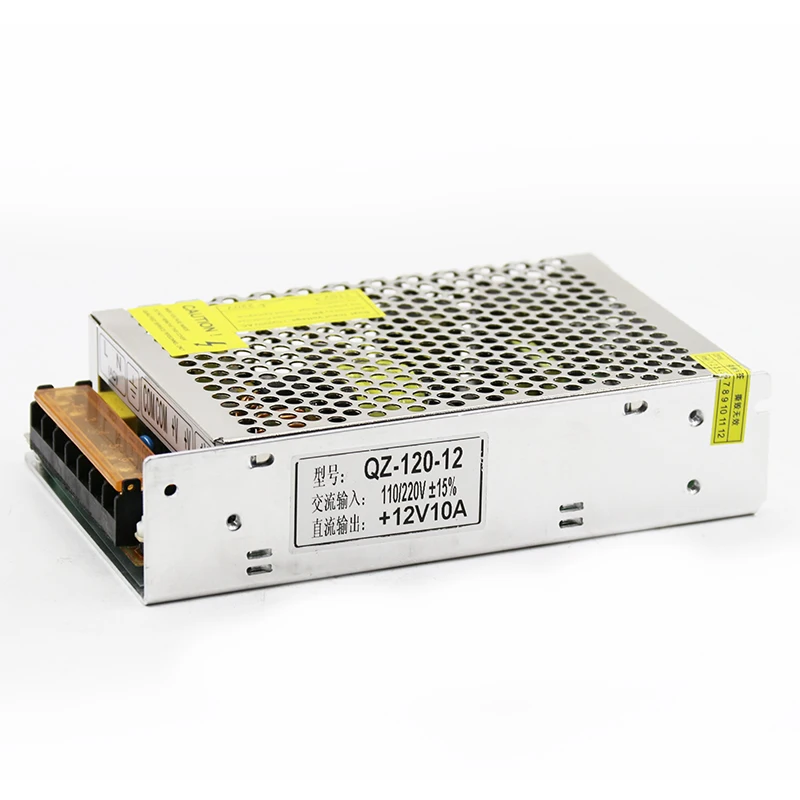 QZ-120-12 10A AC110V/220V to 12V DC Power Switch for Home Appliances/Lighting/Electronics Conversion System
