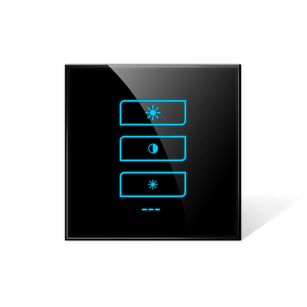 الذكية واي فاي Led باهتة ضوء أتمتة المنزل فندق/فيلا يعتم اللمس الجدار التبديل تويا APP صوت التحكم عن بعد الموقت تشغيل/إيقاف