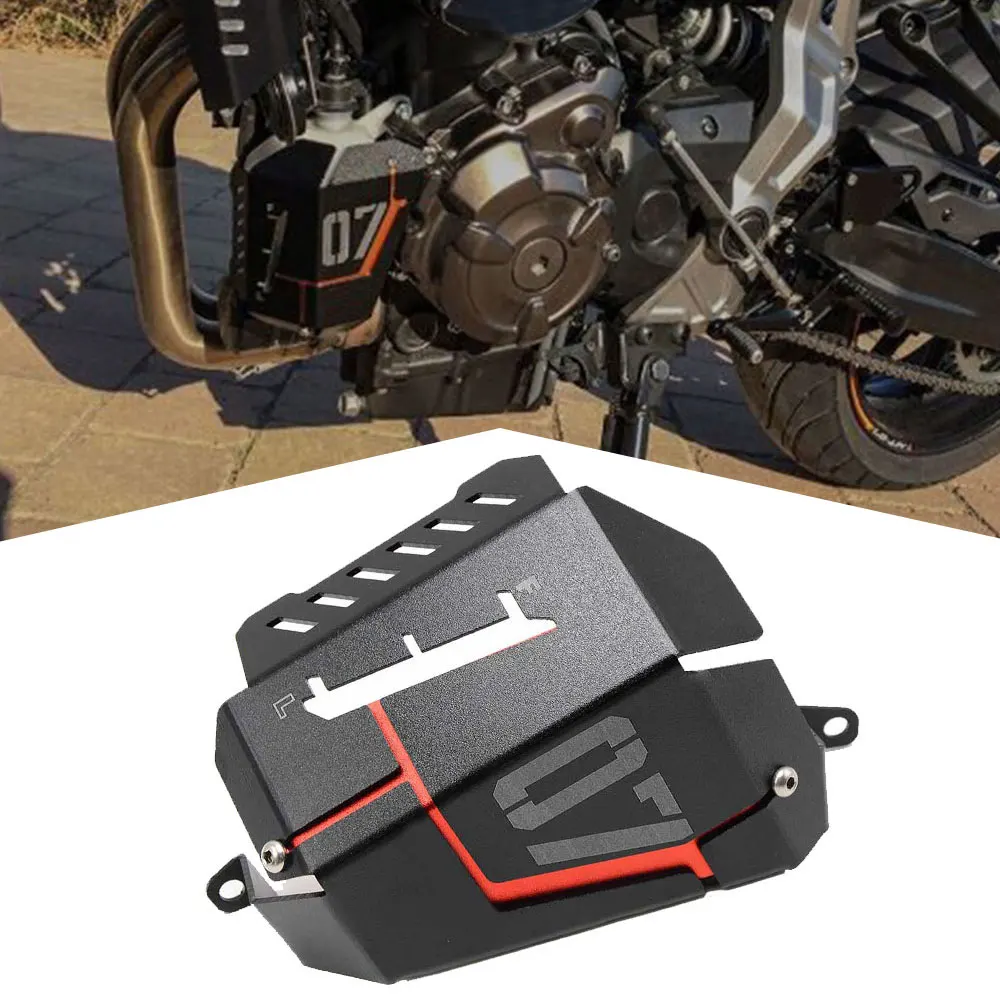 Motorcycle Radiator Guard Coolant Recovery Tank Shielding Cover For Yamaha TRACER 7 GT 7GT TRACER7 TRACER7GT 2021 2022 2023 2024