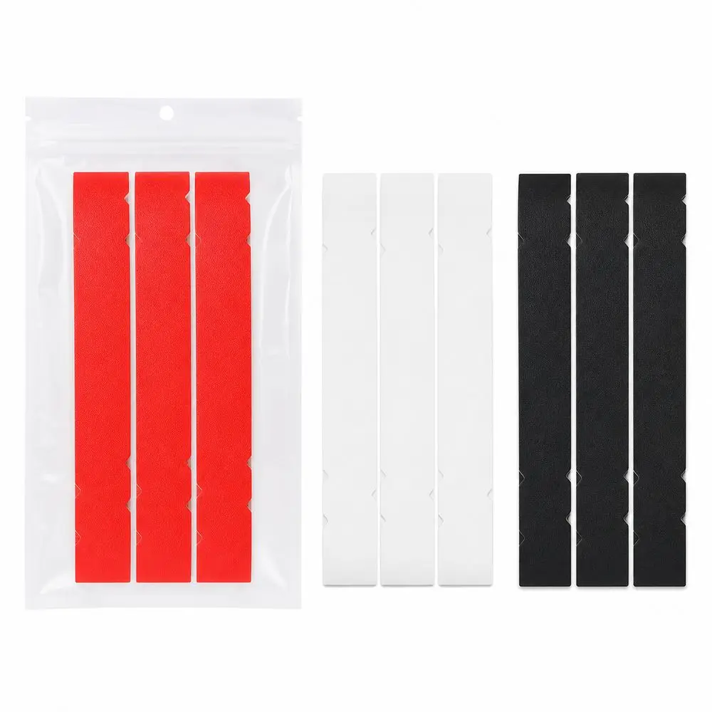 PU Pickleball Paddle Tape Self Adhesive Easy Tear Racket Edge Tape Lightweight Flexible Paddle Protection Tape
