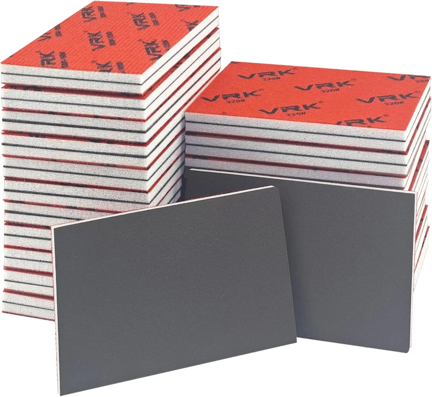 

28 Pcs Sanding Sponge Set, 180-3000 Grit Wet Dry Pads for Auto Wood Metal Polishing