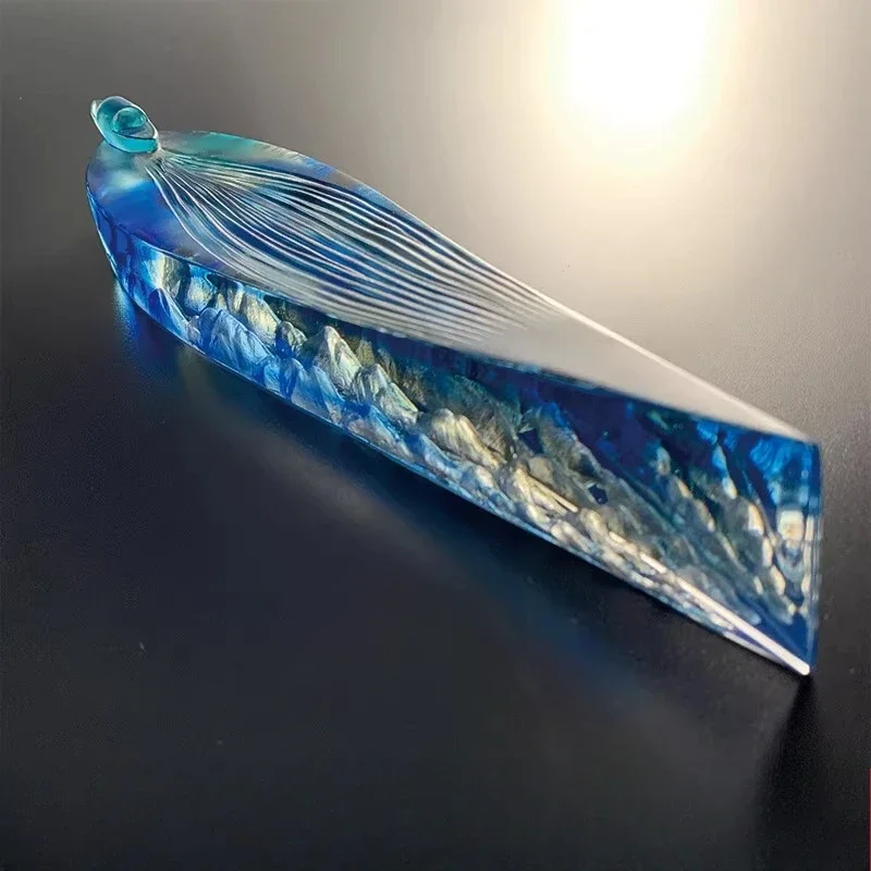 Light luxury glazed handicrafts tabletop ornaments, suddenly enlightened, Chinese gifts for foreigners
