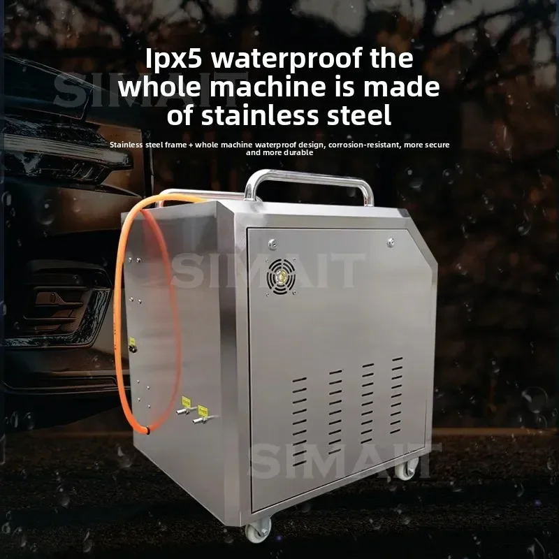 Gas Steam Car Washer - High-Pressure High-Temp Mobile Cleaner for Range Hood