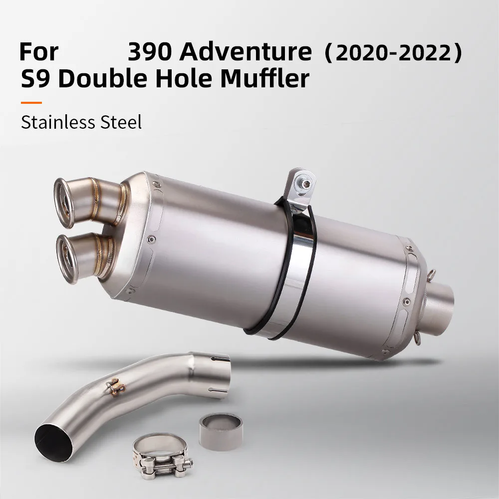 

Motorcycle exhaust muffler motorcycle leak central connection pipe for ADV 390 adventure adv 250duke 390duke RC390 2020-2022