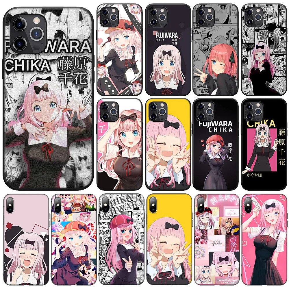 F-67 Fujiwara Chika Girl Anime New Phone Case for Huawei Nova 5T 4E 3i 3 2 2i Y6 Y6P Y7 Y9 Honor 20 20s 9X 7C Prime Lite 2019