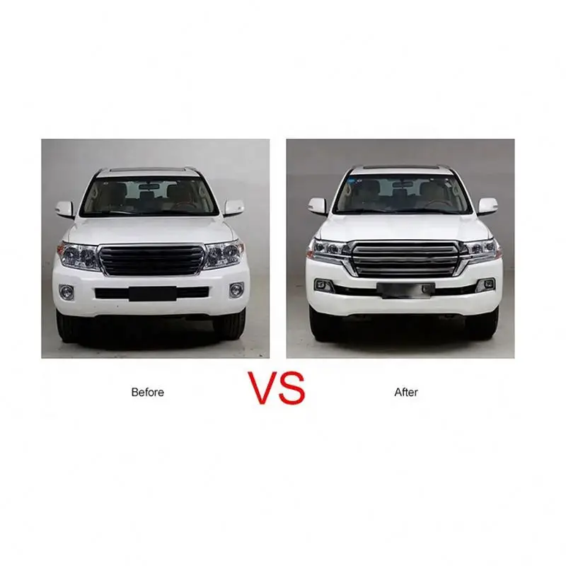 For Land Cruiser 2016 Auto Parts Car Front Body Kit Upgrade Modification Bumpers Body Kit 3
