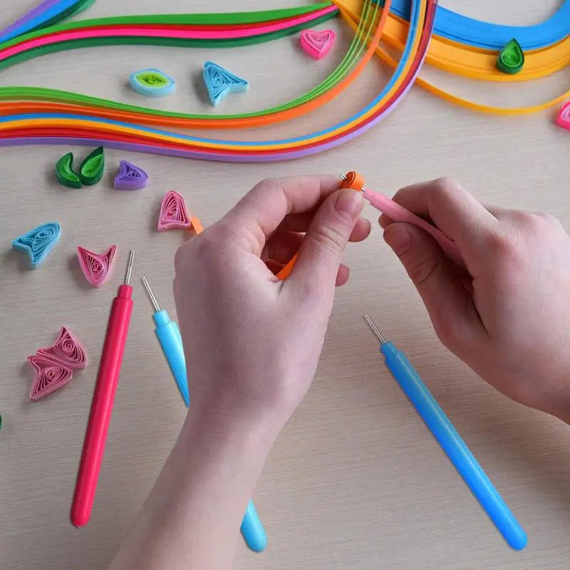 Paper Quilling Tools Kit Sets Art Crafts Scrapbooking Handmade Crafts Paper Decoration Tool Quilling Kits Slotted Needle Tools - view 5