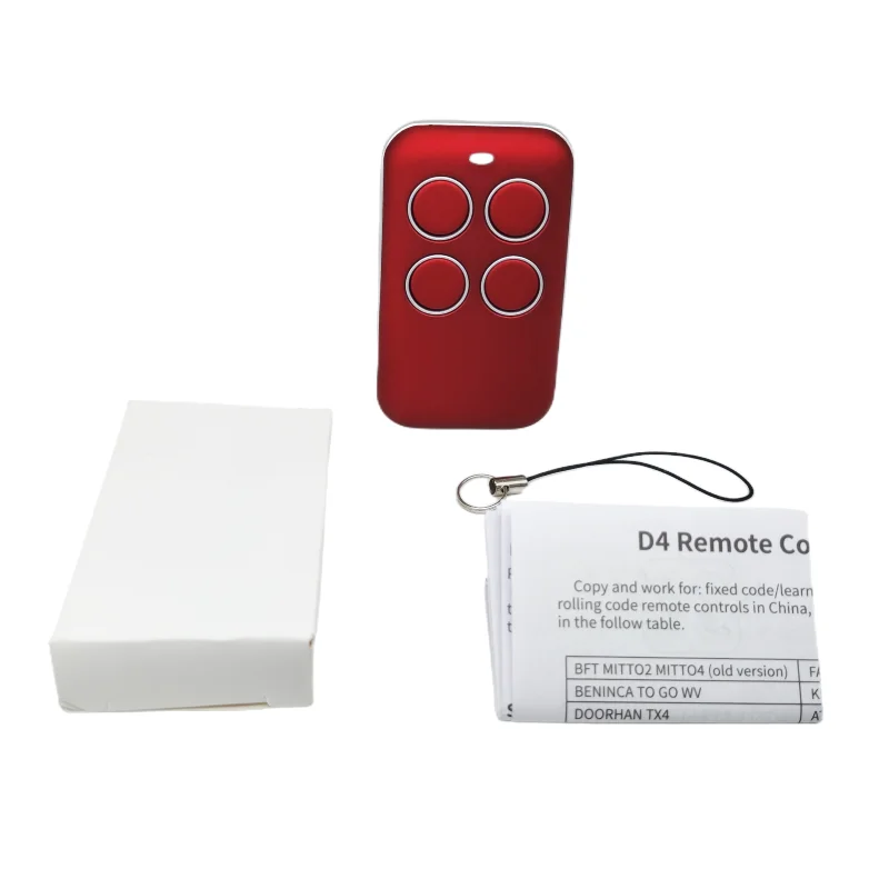 Garage Door D4 Remote Control For 433.92mhz Rolling Code Garage Command Gate Transmitter Control Opener