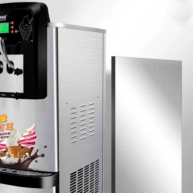 Design Softy Commercial Soft Serve Ice Cream Maker Large Capacity   Milk & Water Compatible