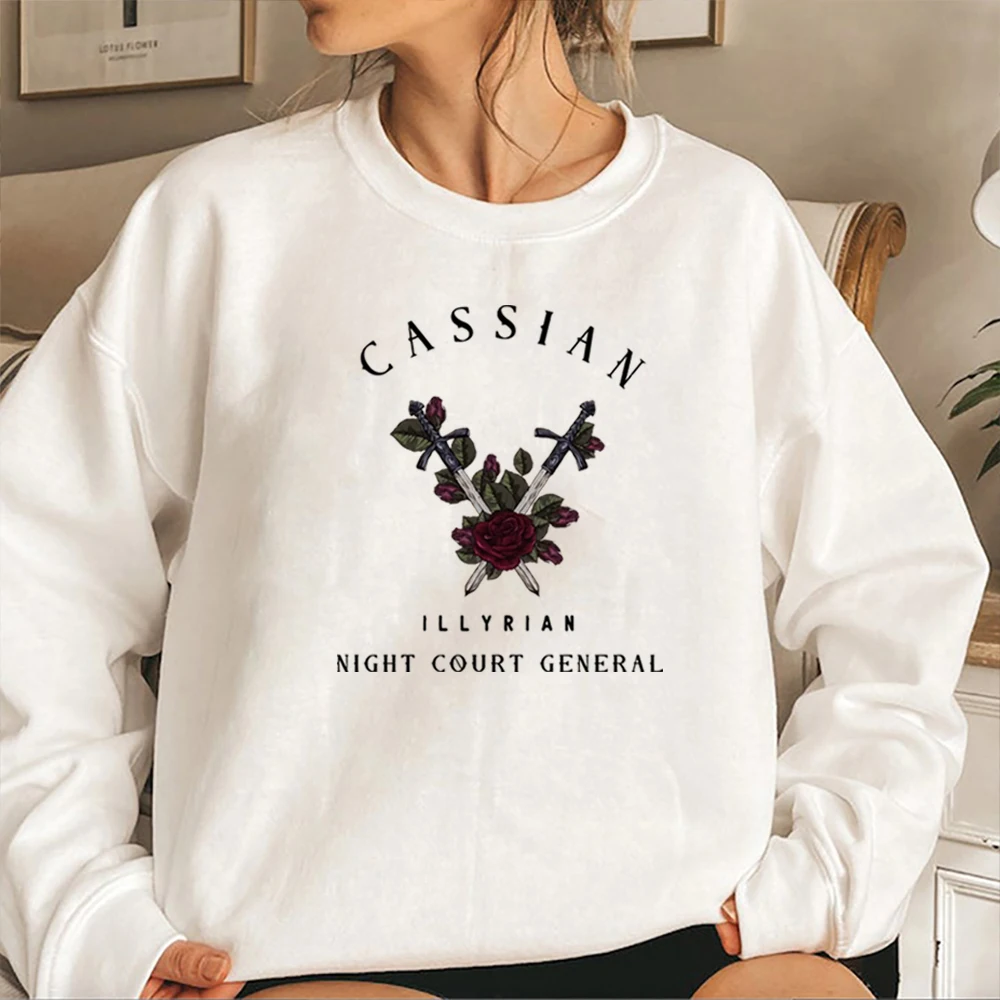 Illyrian Training Camp Sweatshirt Sarah J Maas Hoodie Acotar Velaris Jumper The Night Court Shirt Retro Cassian ACOTAR Sweatshir