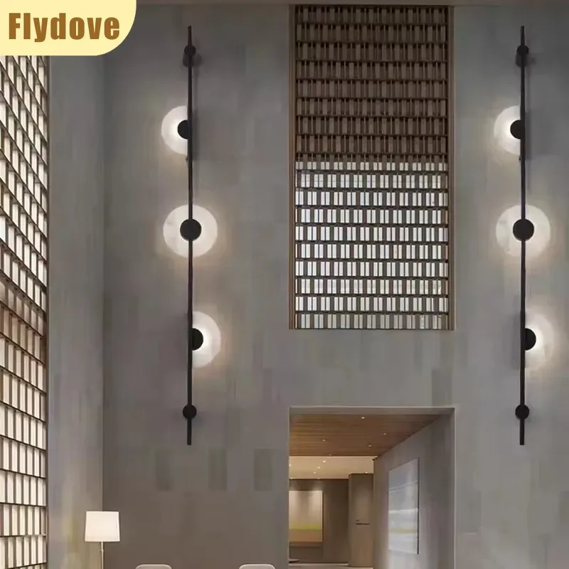 

Acrylic LED Wall Lamp Art Background Wall Lamp Living Room Hotel Corridor Staircase Bedroom Bedside Decoration Lighting Fixture