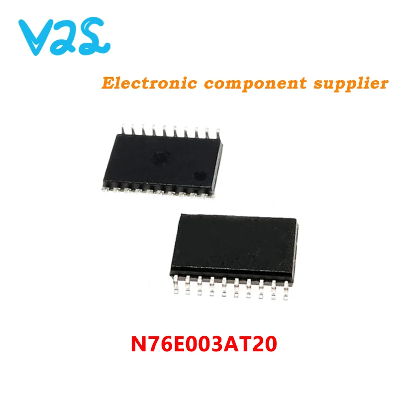 100% New N76E003AT20 package TSSOP20 Nuvoton microcontroller original authentic encapsulation TSSOP-20